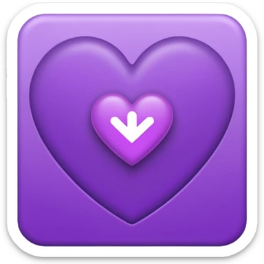 You can create a purple heart that says "army vibes" in the center  sticker