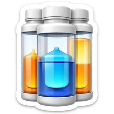 supplements bottles power up sticker