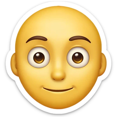 Emoji that looks like he said ohh that makes sense but sarcastically  sticker