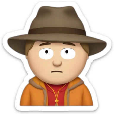 Eric cartman from South Park sticker