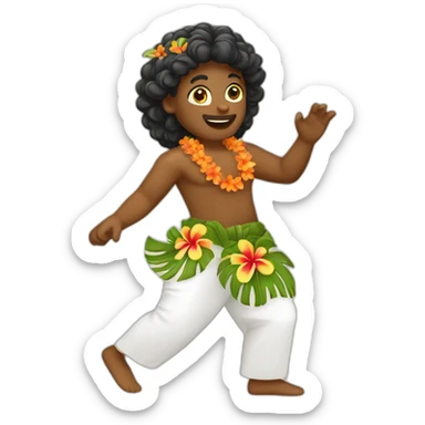 Danse Hawaï  sticker
