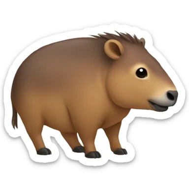 Kapibara sticker