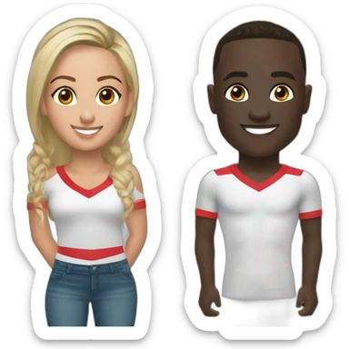 Melissa Reddy et sadio Mane sticker