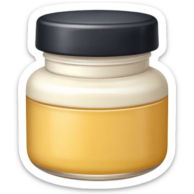 cream medicine sticker