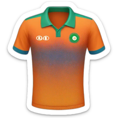 indian cricket jersey sticker