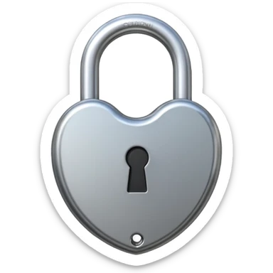 unlocked open padlock sticker