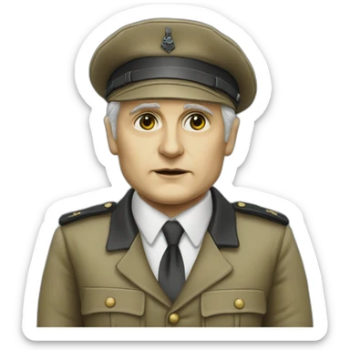 Klaus Barbie sticker