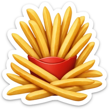 patatine fritte sticker