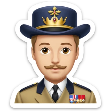 Prince George Duke Of Kent 5th Son of King George V sticker