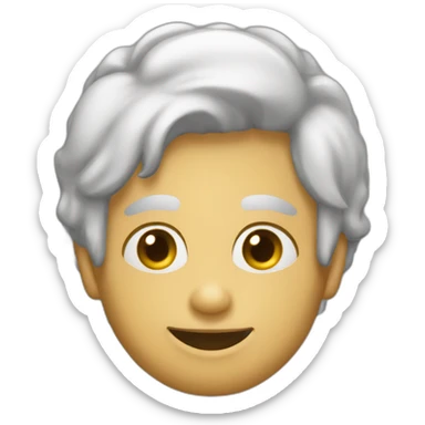 Personne de couleur levant au la main sticker