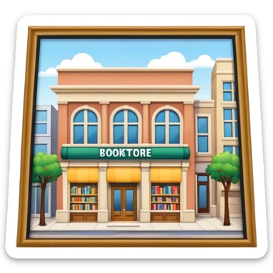 downtown bookstore sticker