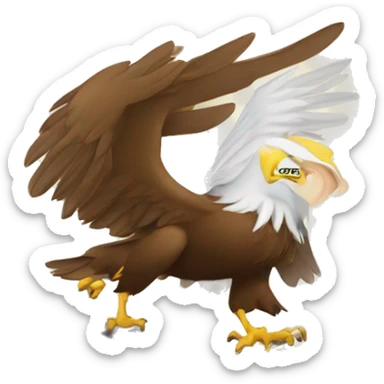 book with polish eagle sticker