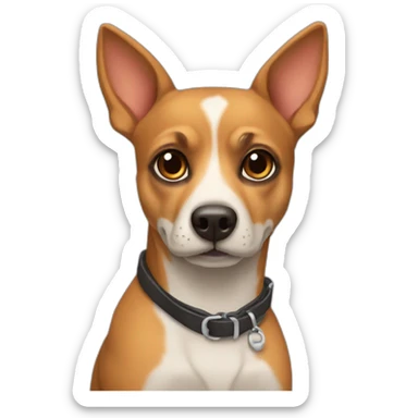 perro raza pincher sticker