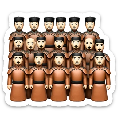 Terracotta Army sticker