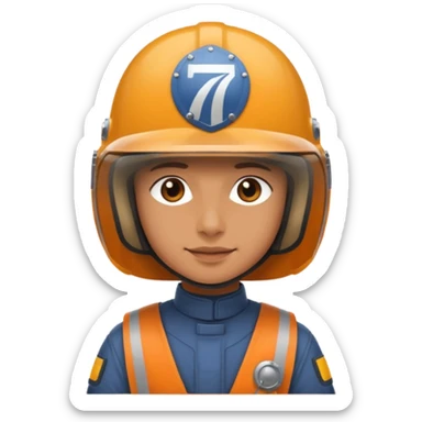 create a player character with an ind70 helmet from the game Arena Breakout sticker