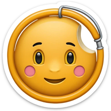 Leer geen popptje maar leer als het materiaal sticker