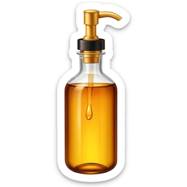 Hair oil treatment sticker