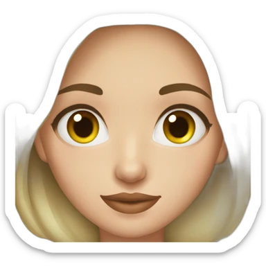 russian beauty sticker