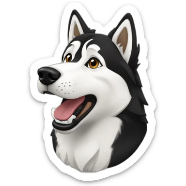 cabot vt huskies sticker