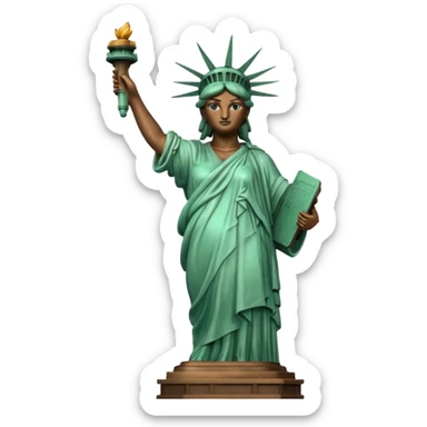 Statue of Liberty full sticker