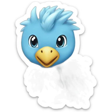 crazy funny Articuno pokemon ice baby's stupid sticker