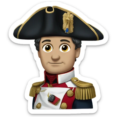 Napoleon Bonaparte sticker