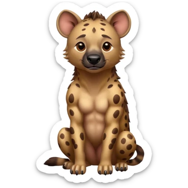 Hyena Body but center sticker