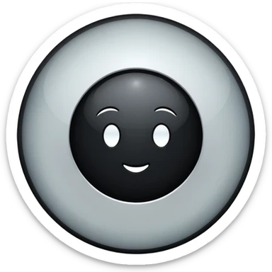 the image is a dot then an upside down and backwards L then the whole thing mirrored sticker