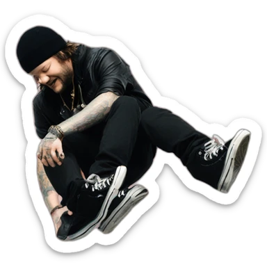 Bam margera heelflip sticker
