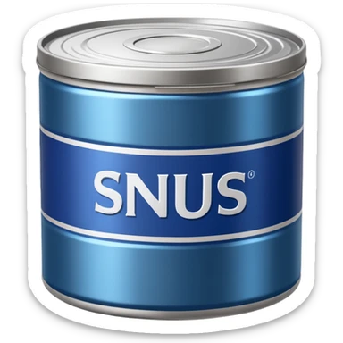 Boîte de snus sticker