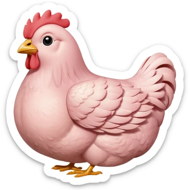 Uncooked Chicken Emoji sticker