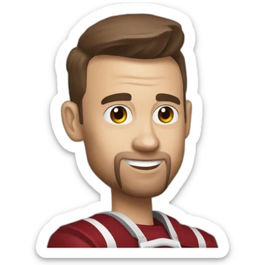 Lincoln Riley USC cooking barbeque sticker