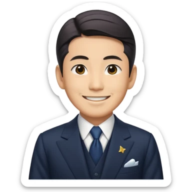 create an emoji of Emperor Hirohito sticker