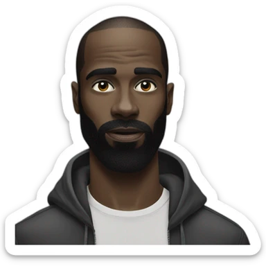 MC Ride from the band Death Grips sticker