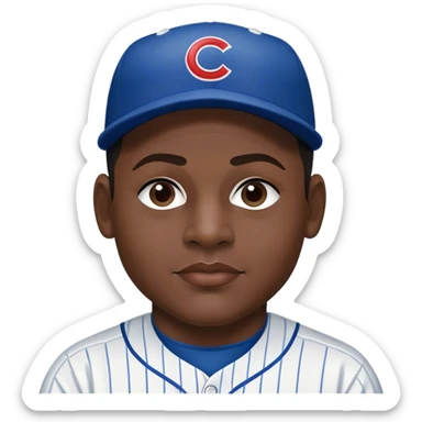 Sammy Sosa Chicago cubs sticker