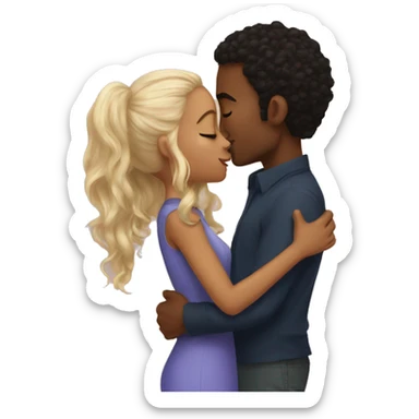 gabby kissing jonathan sticker