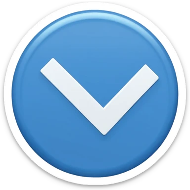 
- **🔵 + ✓** = *"Blue circle + checkmark"* (Example: **🔵✓**)   sticker