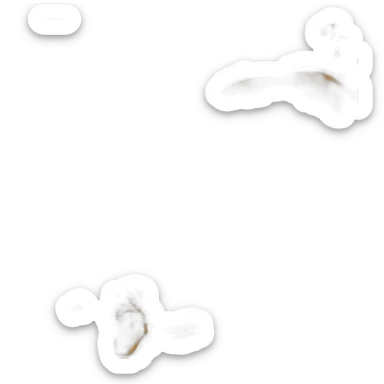 Beach footprints sand sticker