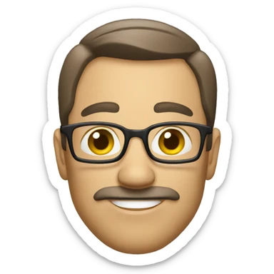 a man looking for a job sticker