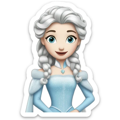 La reine des neiges sticker