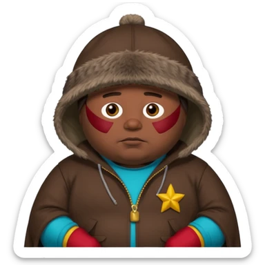 South Park Eric cartman as the coon sticker