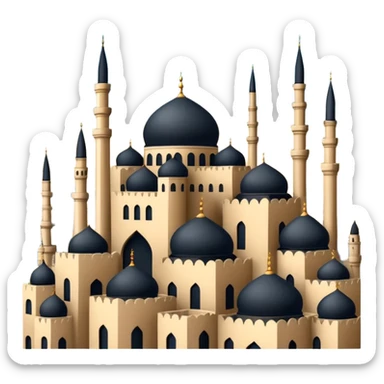 The Ottoman Empire in the year 1453The year of the Ottoman Empire 1453  sticker