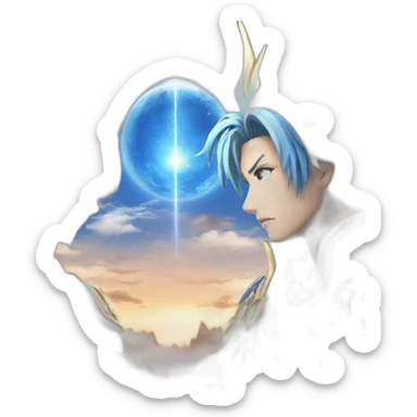 Battle of the Heavens Anime China sticker