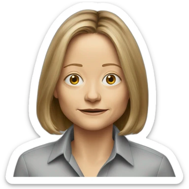 Jodie Foster sticker