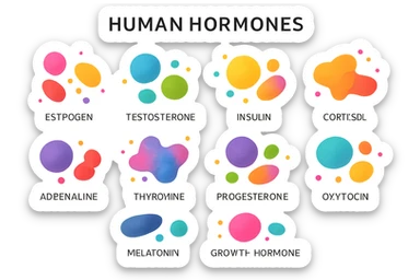 ORMONI UMANI FLUTTUANO IN ARIA sticker