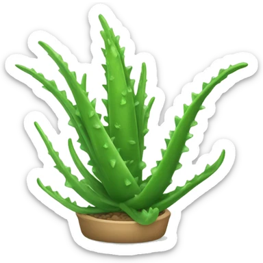 Aloe Vera plant sticker