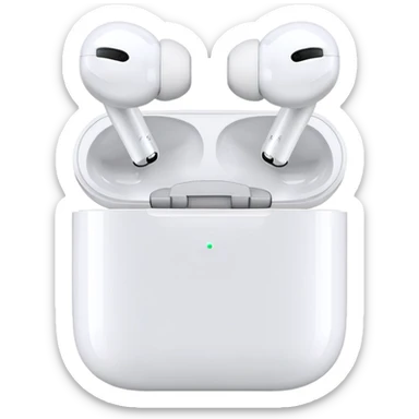 Apple AirPods wireless earbuds sticker