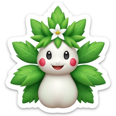  Fey Toony Sprigatito-Shaymin-fusion-hybrid sticker
