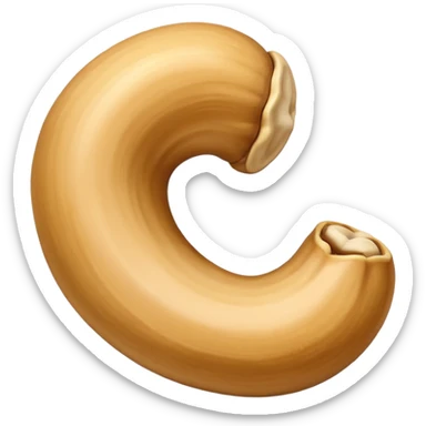 cashew nut emoji sticker