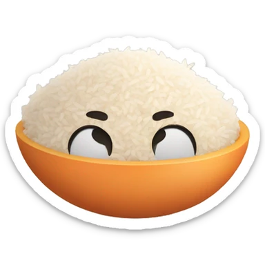 rice with sweet potato sticker